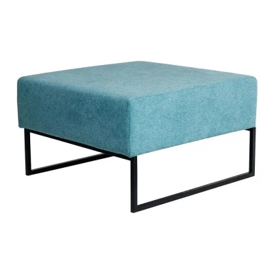 Modular unit of the sofa Lounge, upholstery La Manche Turquoise